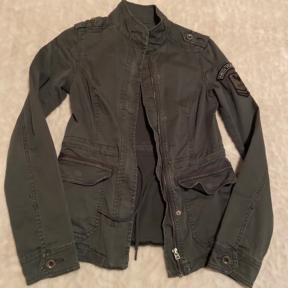***SOLD***Gray Utility Jacket